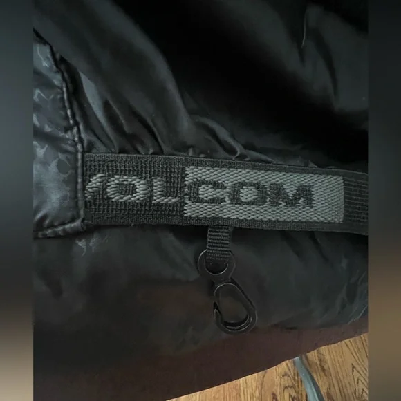 Men’s Volcom Mails Ins Jacket Near to New Condition no Flaws Brown Size Medium - Picture 10 of 14